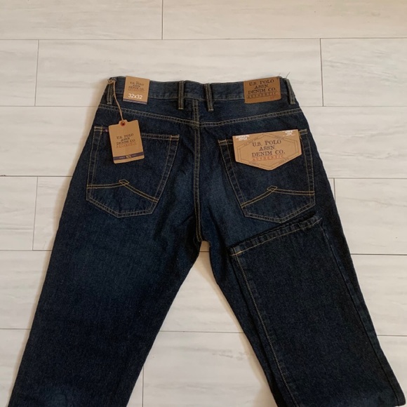 uspa POLO dark wash denim - Picture 2 of 5